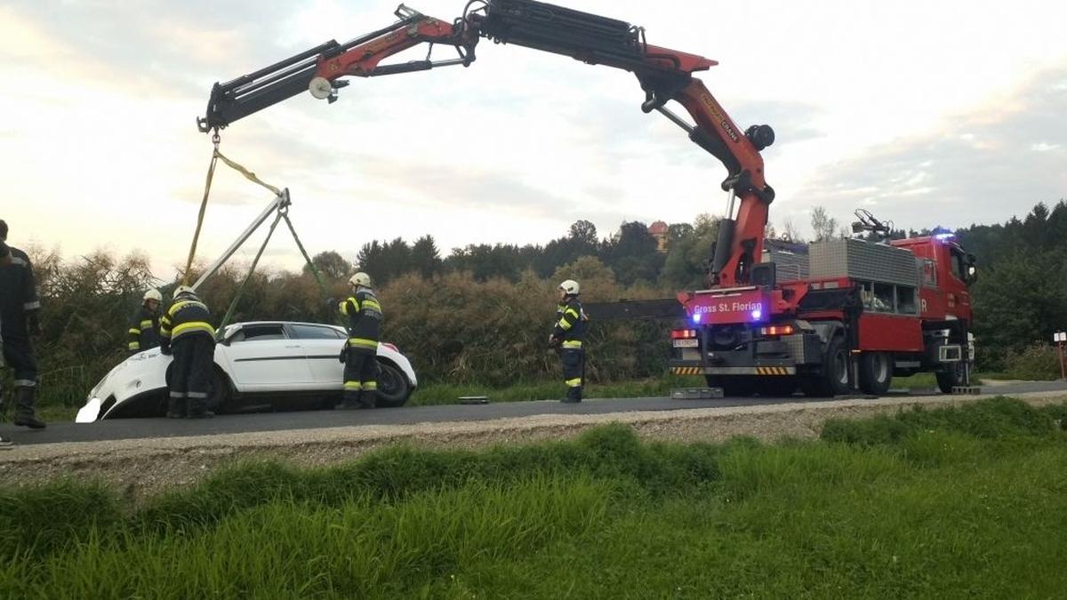 Die Unfallstelle bei Preding