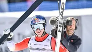 Strahlender Sieger: Franjo Von Allmen