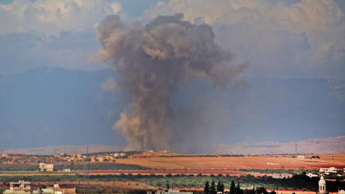 Explosionen in Idlib