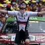 Der Slowene Matej Mohoric gewann die längste Etappe der Tour de France.