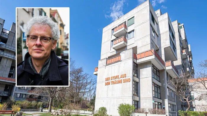 Die Terrassenhaussiedlung in Graz: Beton ist auch ein Stoff, aus dem Träume von Denkmalschützer Christian  Brugger sind