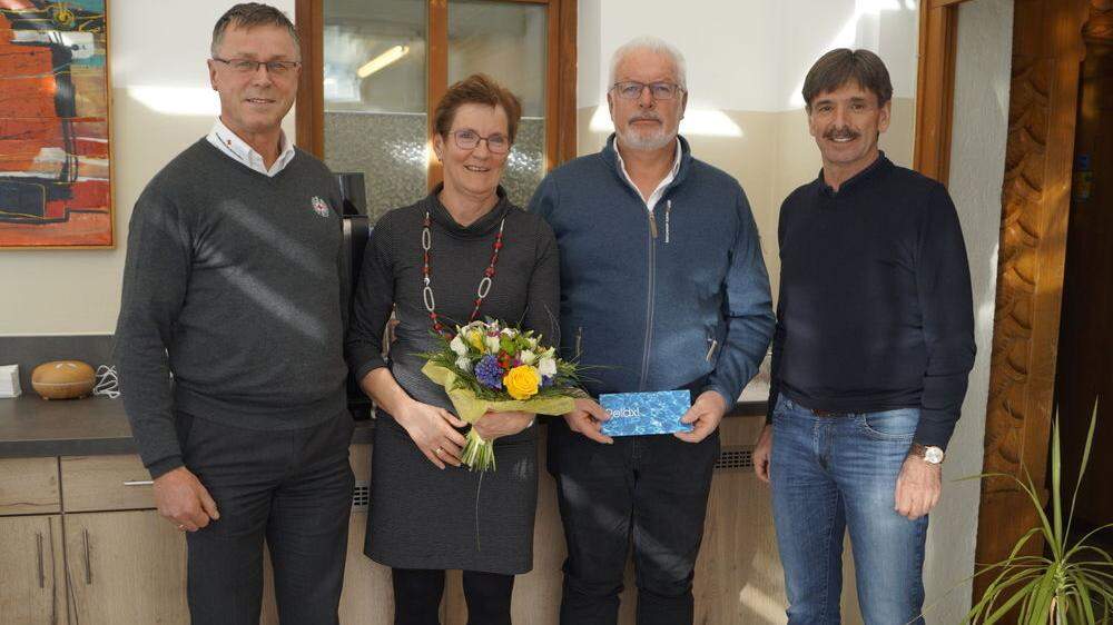 Andreas Stotter, Maria und Josef Hauser, Dietmar Ruggenthaler
