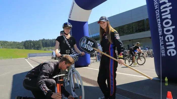 Am Samstag fand wieder das Ring Rad`ln in Spielberg statt.