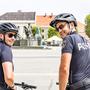 Sportliche Radstreife: Petra Bauer und Matthias Kogelnig sind in Klagenfurt im Einsatz