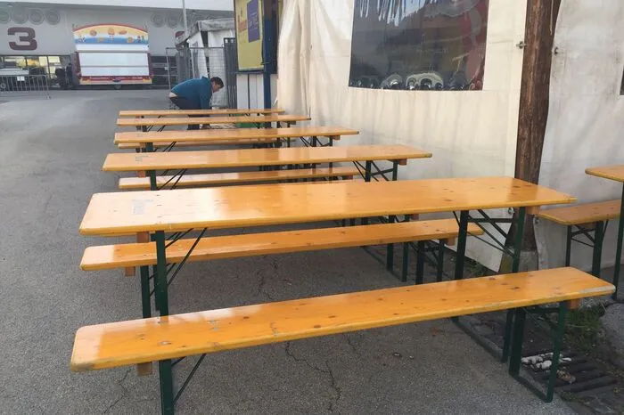 Am Freitag wurden die letzten Vorarbeiten erledigt.