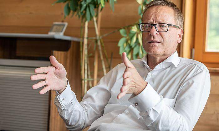  Richard Stralz, Vorstandsvorsitzender der Mayr-Melnhof Holz Holding AG