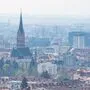 Weniger günstig als im Vorjahr ist heuer bislang die Luftsituation in Graz