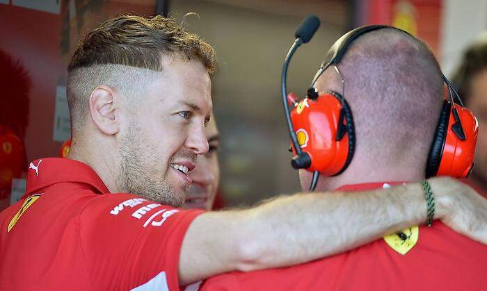 Mit dieser Frisur schockte Vettel seine Fan zum Saisonauftakt