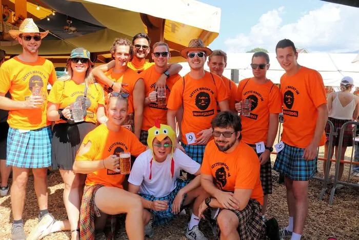Auch eine Polterpartie aus der Steiermark war gut drauf