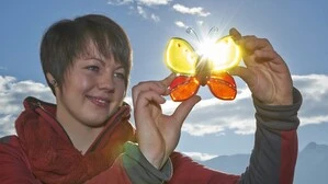 Katrin Moser weiß, welche Gestaltungsmöglichkeiten der Werkstoff Glas bietet