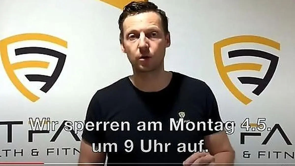 Fitnessclub-Betreiber Christoph Haider