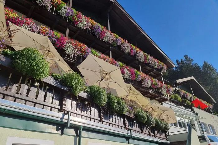 Fünf Floras für das Panoramahotel Gürtl, Peter u. Marion Gürtl, Haus;