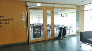 Die Cafeteria im LKH Wolfsberg ist seit 1. August geschlossen
