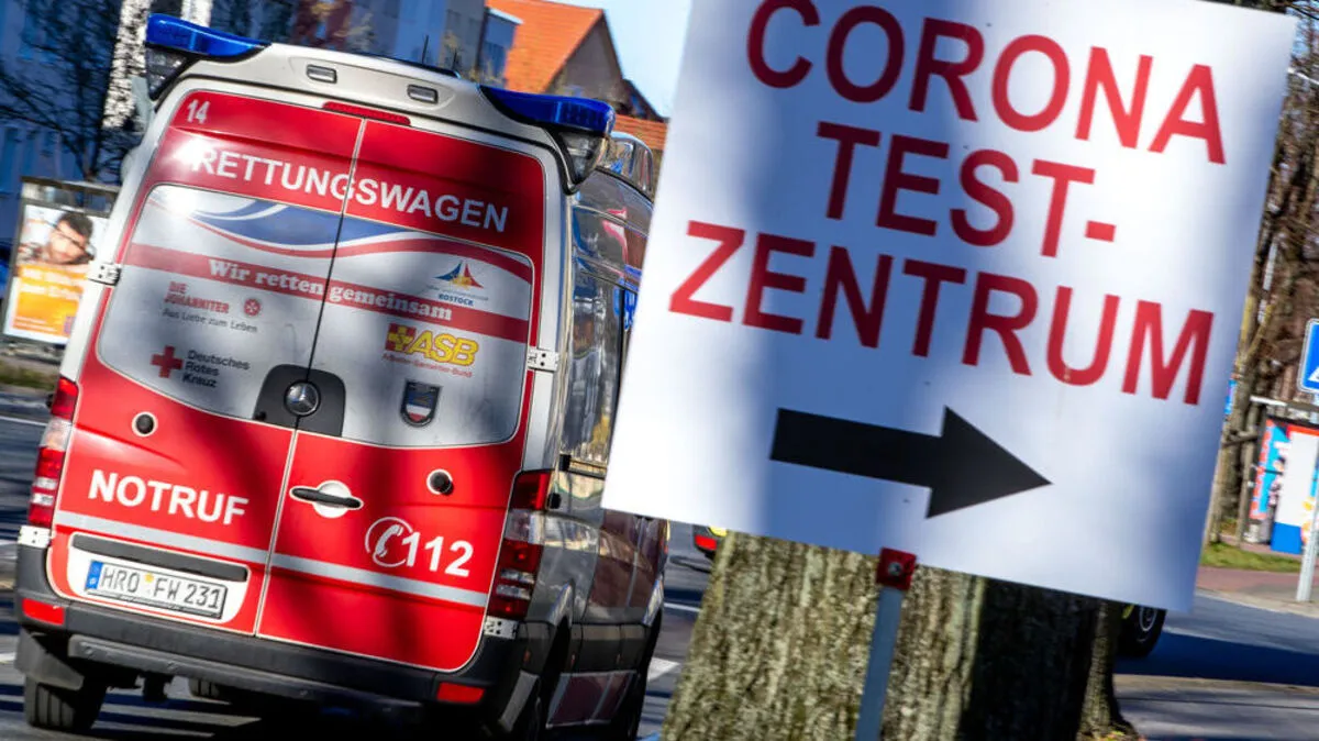 Coronavirus Testbild