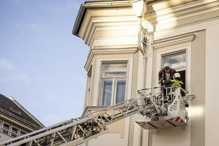 Impression von der geglückten „Bergung“.