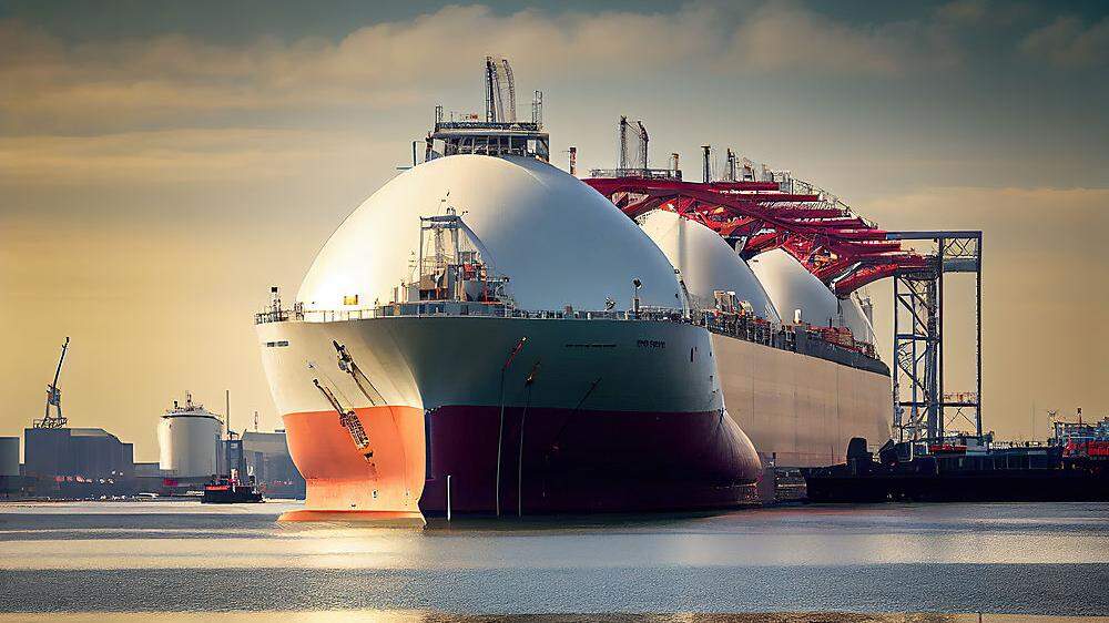 Mit großen Tankern soll das grüne Gas nach Europa verschifft werden