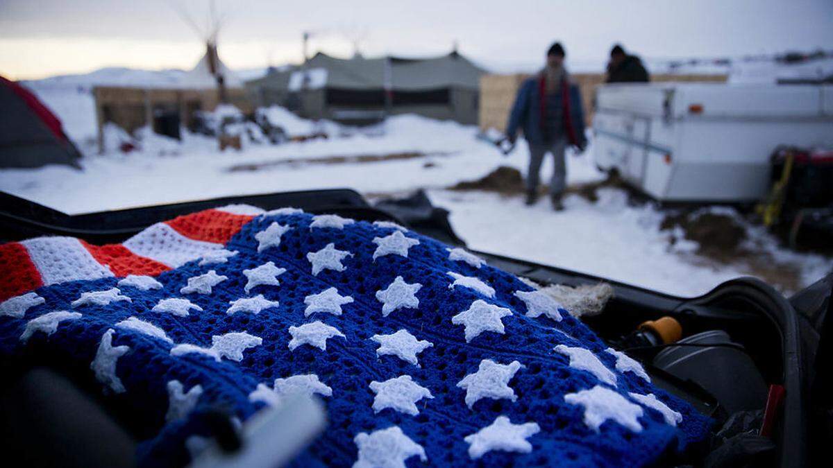 Im Protestcamp in Standing Rock Reservat