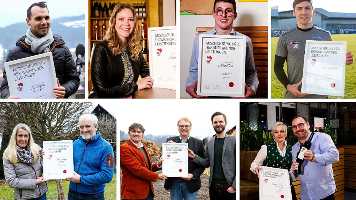 Die Köpfe des Jahres 2020 aus der Süd- und Weststeiermark