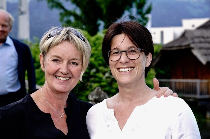 Ulrike Heller-Kotric und Elisabeth Tribelnig-Winkler