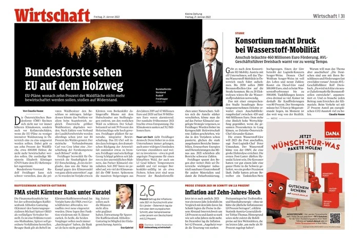 Themenplatzierung "Wirtschaft"
