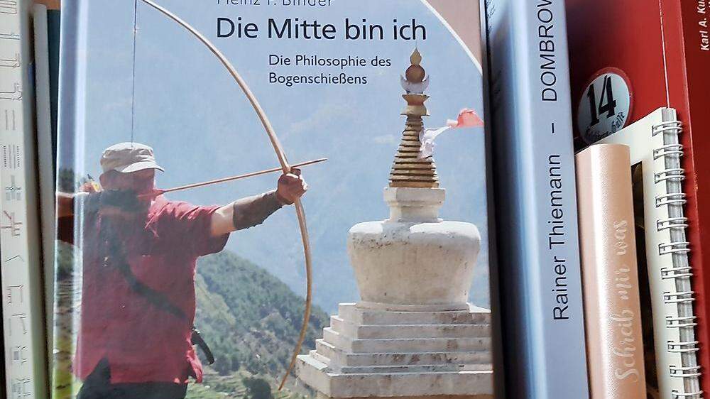 Heinz P. Binder, Die Mitte bin ich. Keiper Verlag, 120 Seiten mit Farbfototeil, 18 Euro