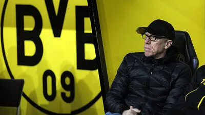 Dortmund-Trainer Peter Stöger freut sich auf das Spiel in Salzburg