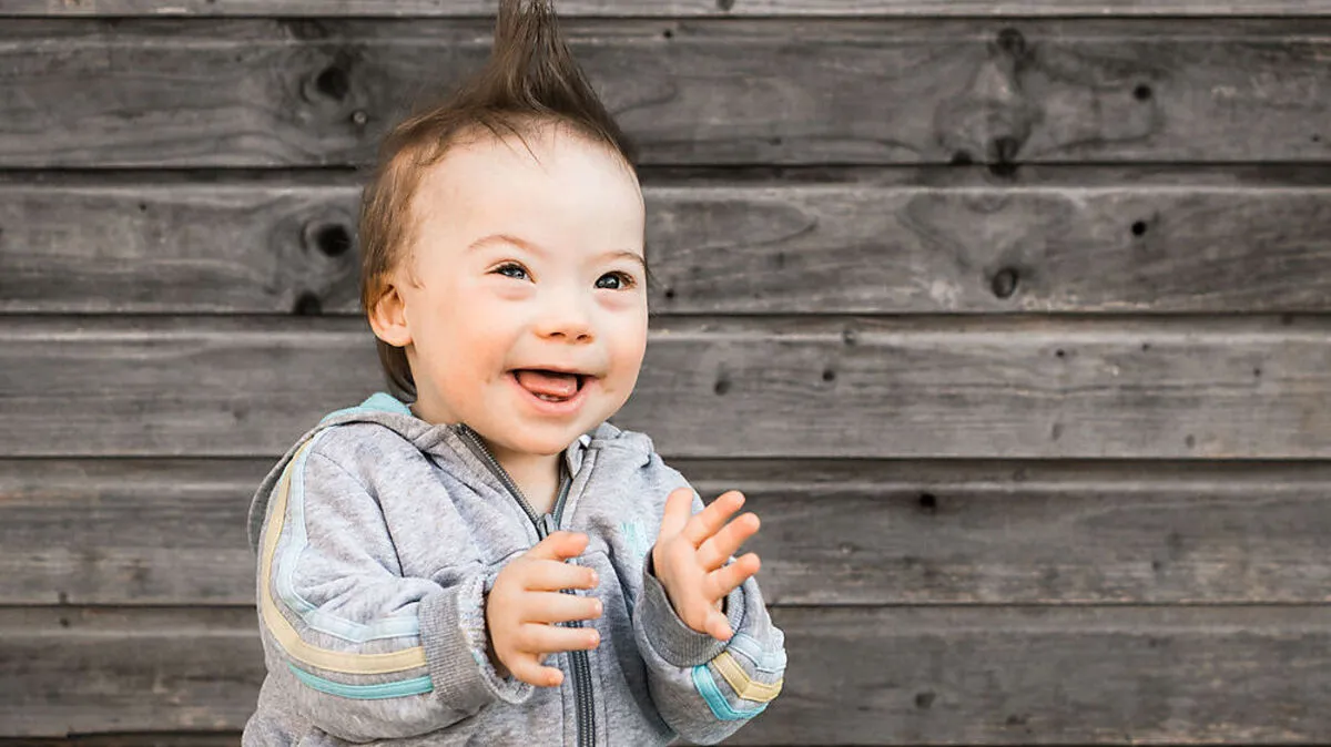 Alessandro ist 15 Monate alt und hat Trisomie 21