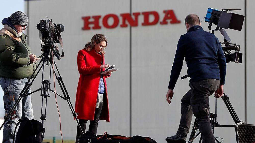 Honda sperrt Fabrik in England
