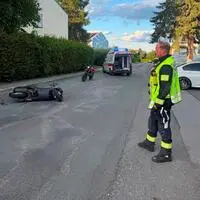 Nach der Erstversorgung wurde die Verletzte ins Spital gebracht