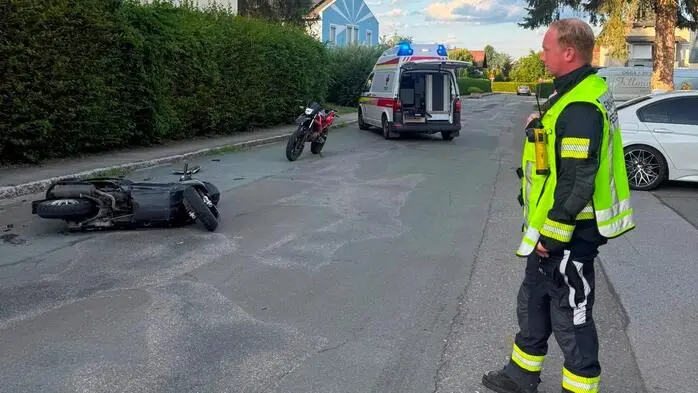 Nach der Erstversorgung wurde die Verletzte ins Spital gebracht