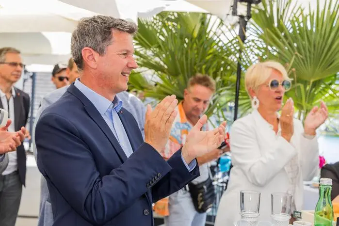 Landeshauptmann Daniel Fellner und ORF Kärnten-Chefin Karin Bernhard