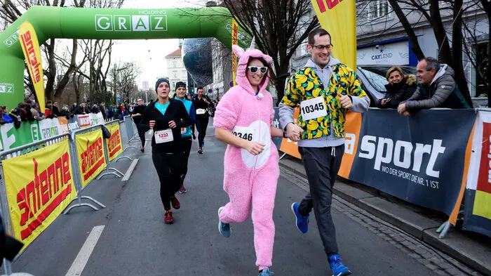 Er hat schon Tradition: Der Grazer Silvesterlauf.