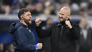 Christian Ilzer (rechts) und die TSG Hoffenheim sind auf dem Vormarsch