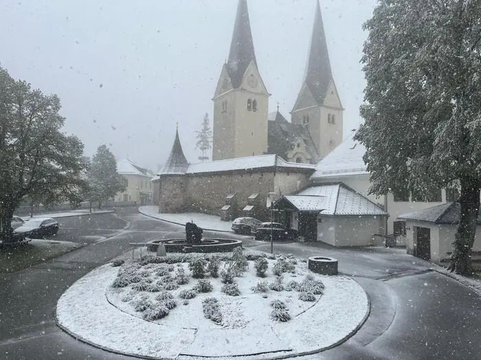 In Diex schneite es am 12. Mai 2026
