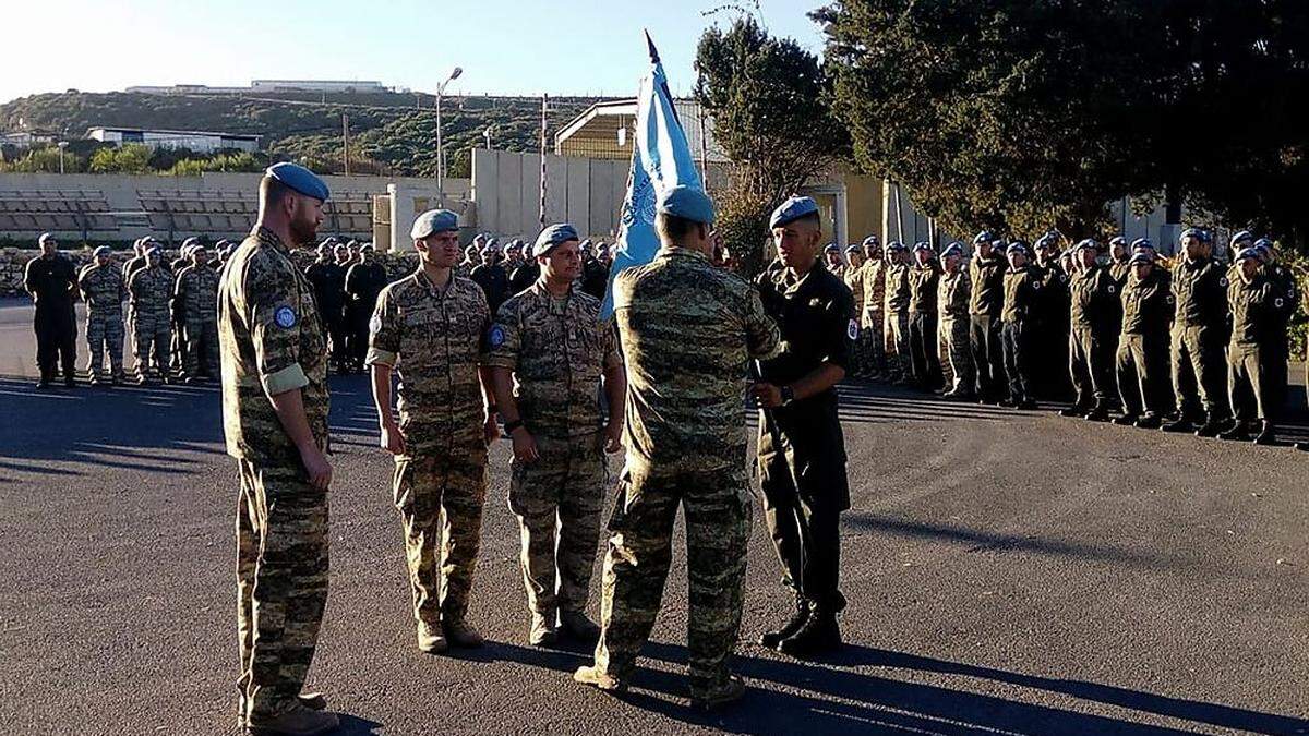  Sechs Monate lang war Sneditz mit zehn Völkermarkter Soldaten im Libanon