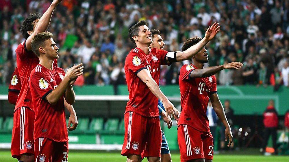 Der FC Bayern steht im Pokal-Finale