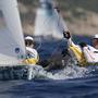 Lara Vadlau und Lukas Mähr müssen weiter auf das Medal Race warten