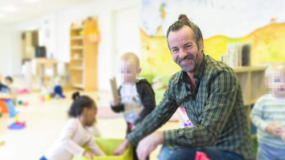 22 Kinder werden vom Verein „Frühkinder Villach“ betreut. Obmann Josef Wagner will weiter ausbauen