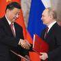 Xi und Putin in Moskau 