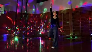 Die Wolfsbergerin Elena Lang in der Volksschule St. Marein