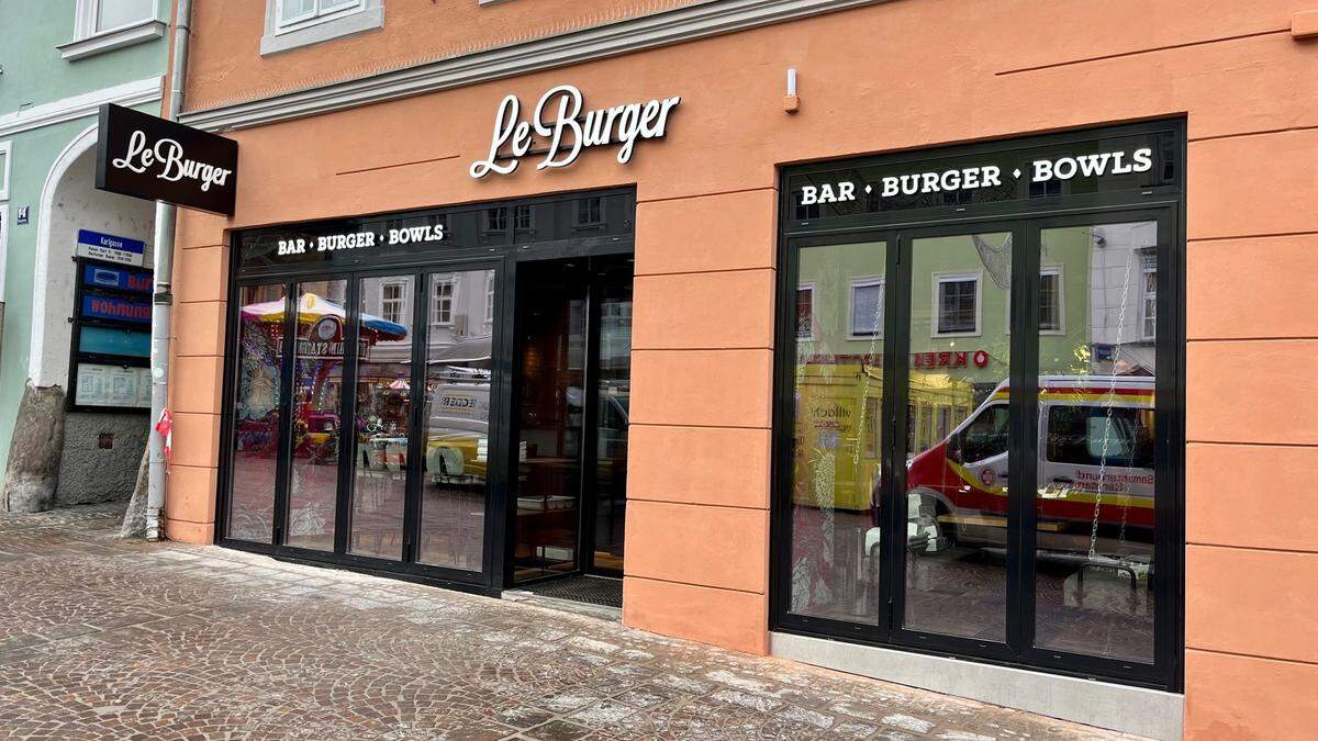 Ab 24. November eröffnet das neue Hauptplatzlokal &quot;Le Burger&quot; 