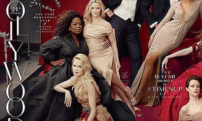 Hoppla! Hat Reese Witherspoon hier ein drittes Bein? Oder täuscht das Innenfutter ihres Kleides?