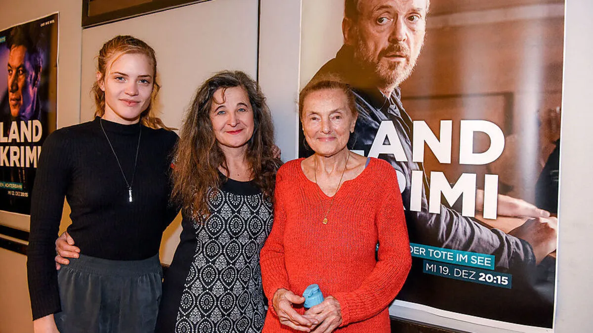 "Der Tote im See": Miriam Fussenegger, Maria Hofstätter und Ernie Mangold