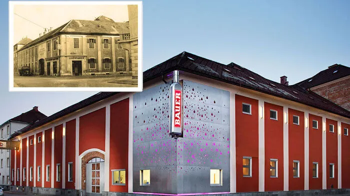 Der Standort in der Prankergasse heute und vor 90 Jahren