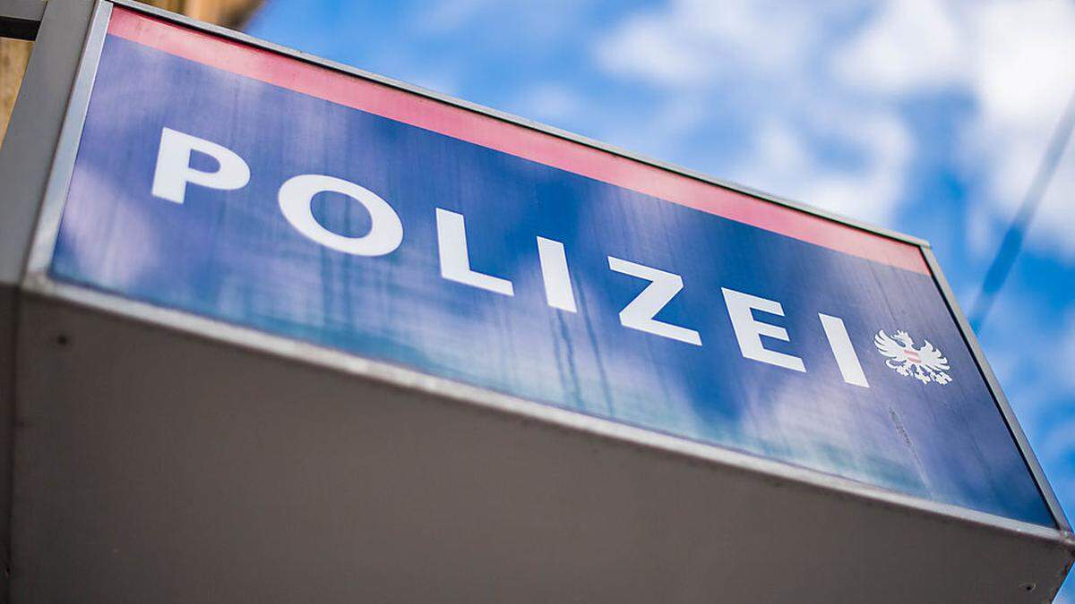 Die Polizei stellte das Messer sicher