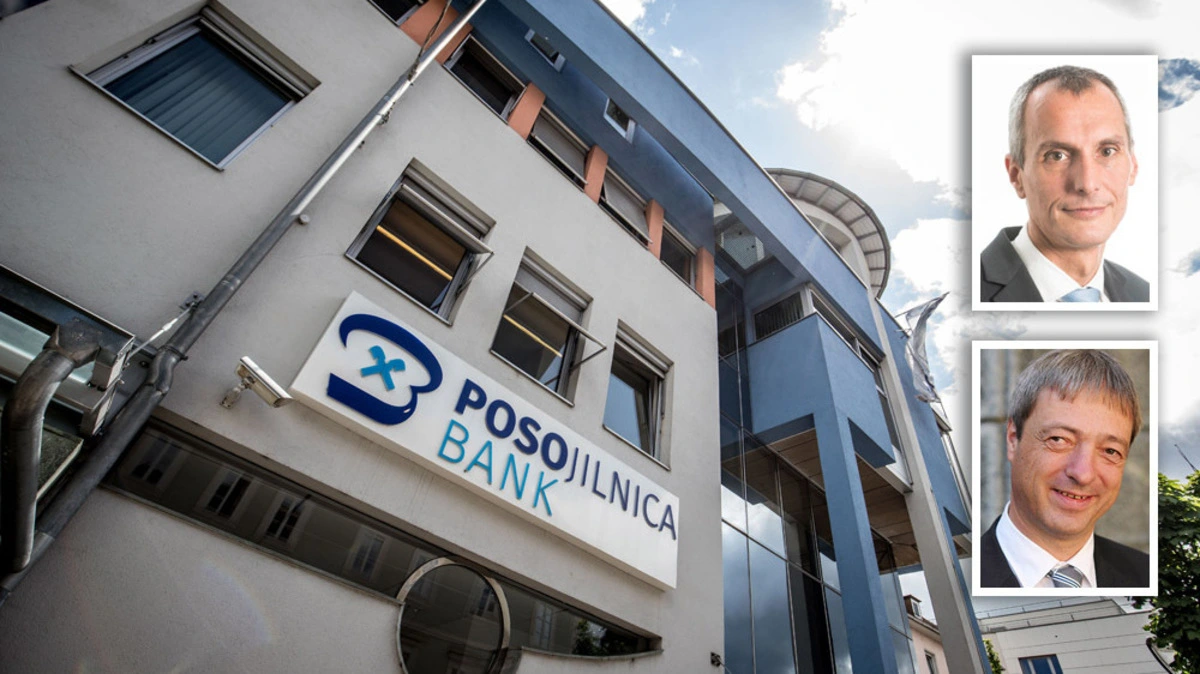 Posojilnica-Aufsichtsratschef Gebhard Kawalirek (oben), Rudolf Vouk vom Verein der Genossenschafter (unten)