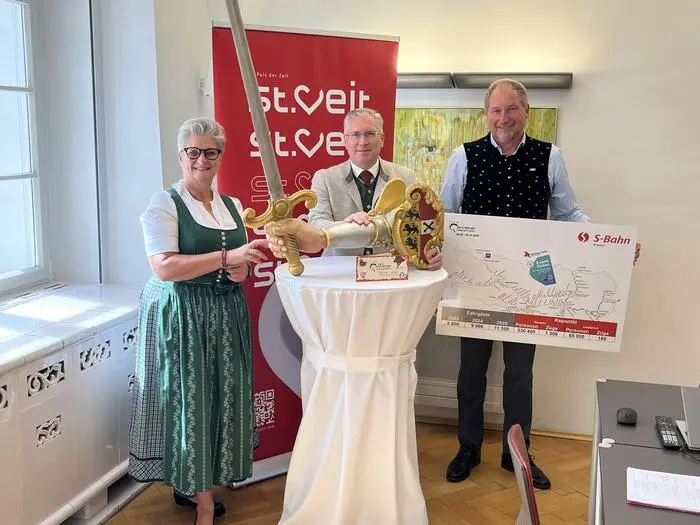 Silvia Radaelli, Martin Kulmer und Reinhard Wallner (von links)