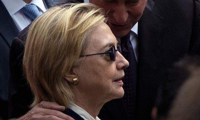 Hillary Clinton bei der 9/11-Veranstaltung 2016
