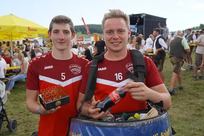 Für die Bewirtung der Gäste sorgte der FC Almenland mit seinen zahlreichen Kickern.