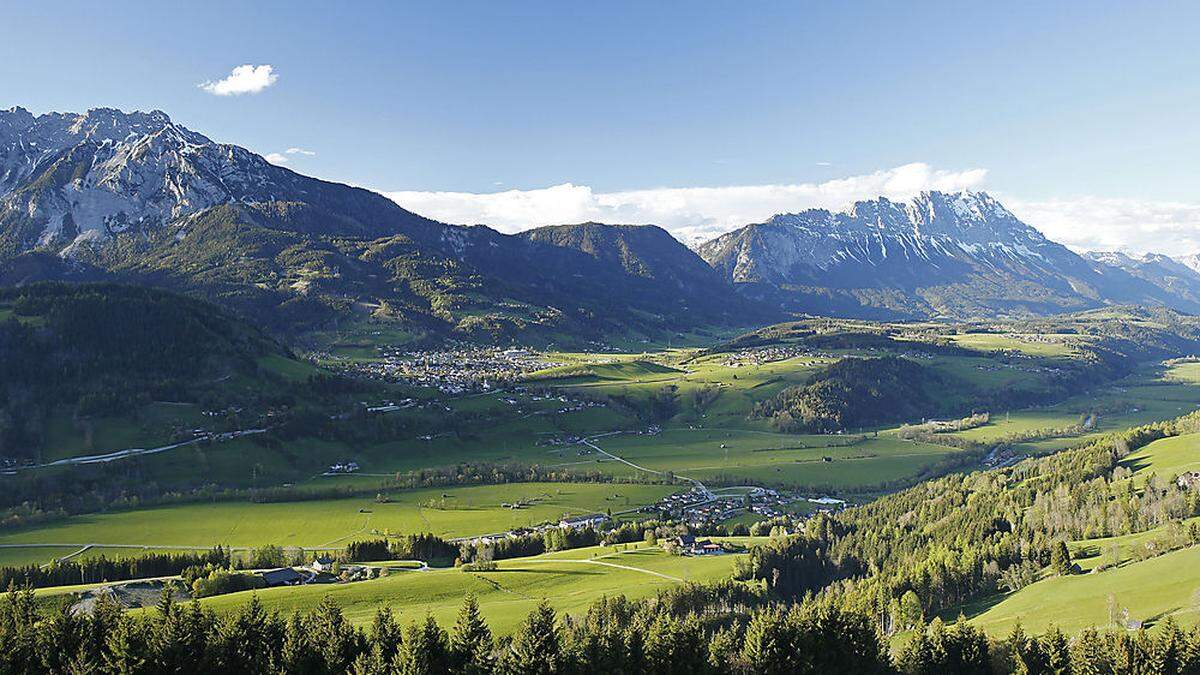 Der Mitterberg ist ein sonnenverwöhntes Hochplateau im Ennstal